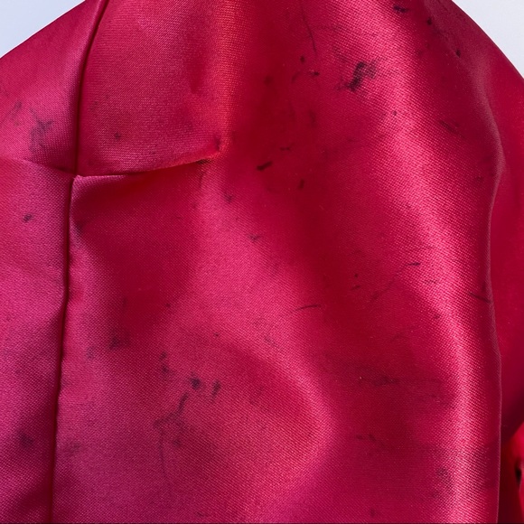 Coach metallic silver canvas fabric leather top handle zipper zip purse bag tote - Picture 7 of 8